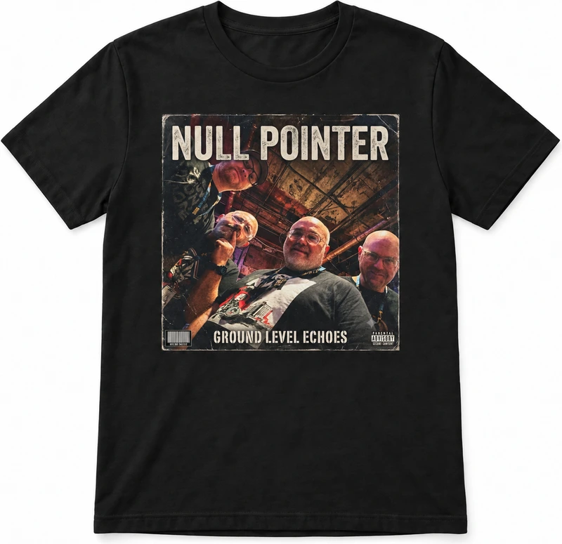Null Pointer — Ground Level Echoes 2026 World Tour — Bella 3001 T-Shirt