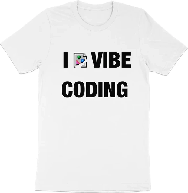 I Vibe Coding — Men’s & Women’s Crew Neck T-Shirt