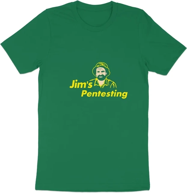 Jim’s Pentesting — Men’s / Unisex Crew Neck T-Shirt